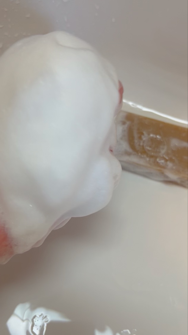 悠久の生石鹸艶/BUBBLE DROP/洗顔石鹸の動画クチコミ2つ目