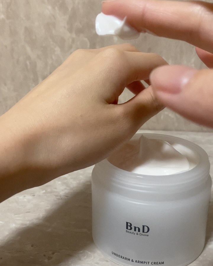 BnDアンダーアームクリーム(ボディクリーム)/BnD/デリケートゾーンケアを使ったクチコミ（3枚目）