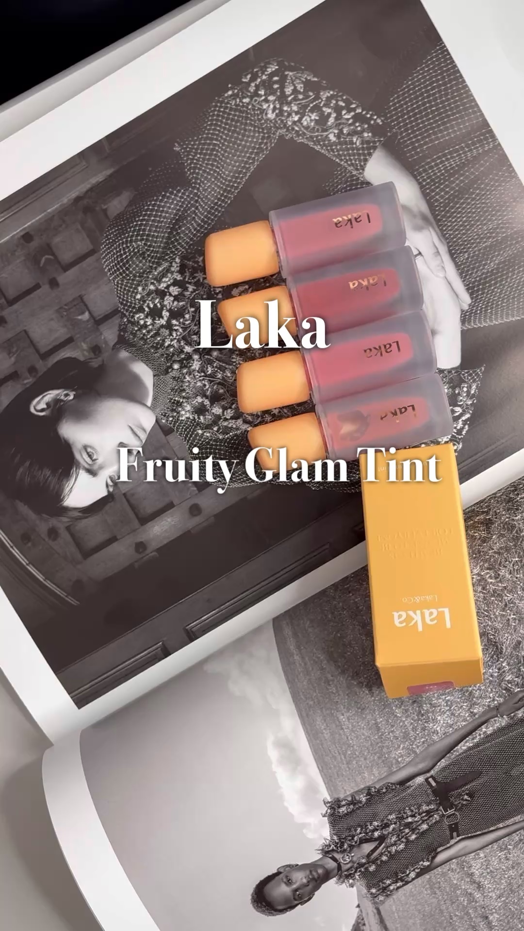 フルーティーグラムティント/Laka/リップティントを使ったクチコミ（1枚目）