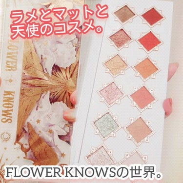 リトルエンジェル12色アイシャドウパレット/FlowerKnows/アイシャドウパレットの動画クチコミ3つ目