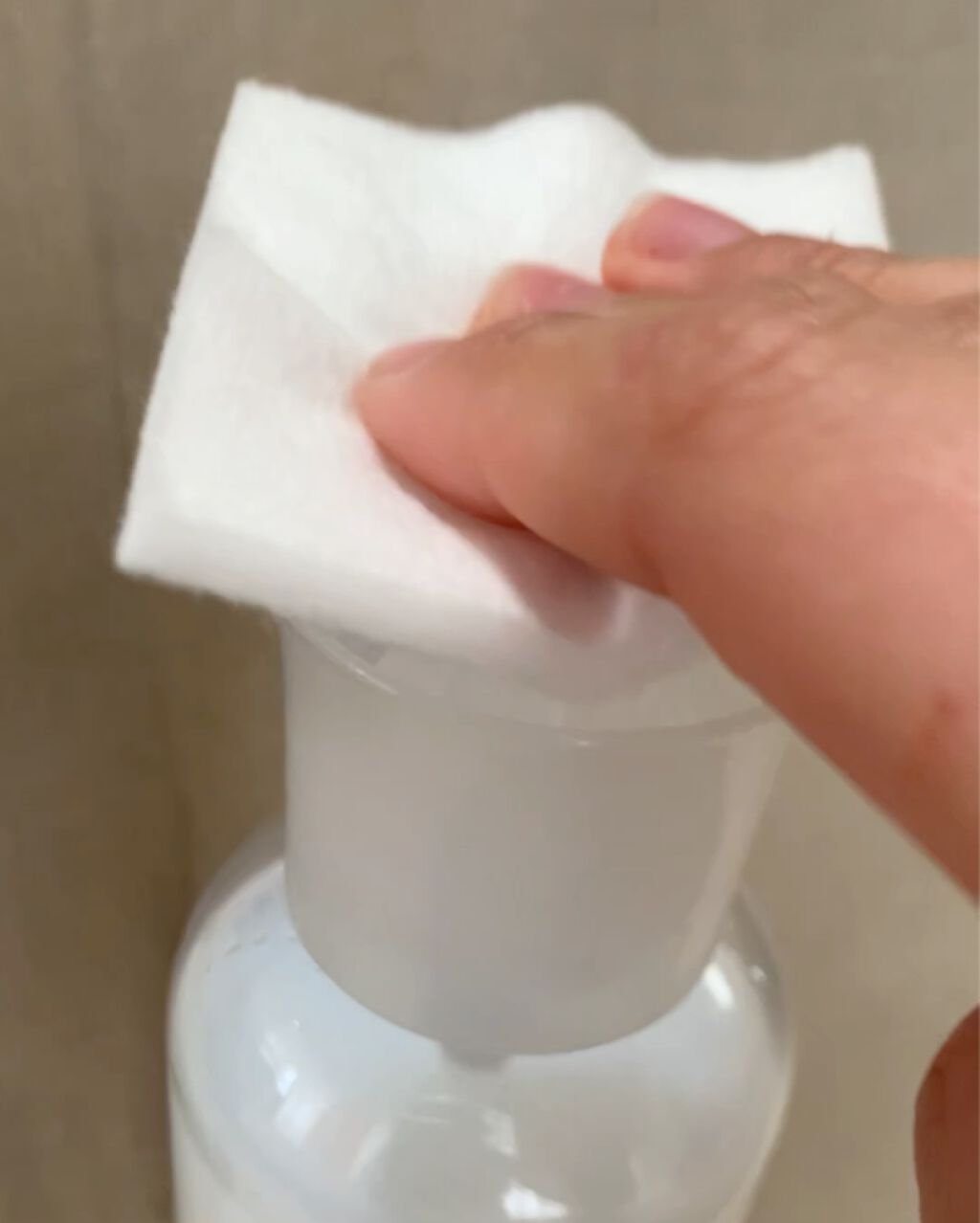 ポンプヘッド・コットン専用/無印良品/その他スキンケアグッズを使ったクチコミ（2枚目）