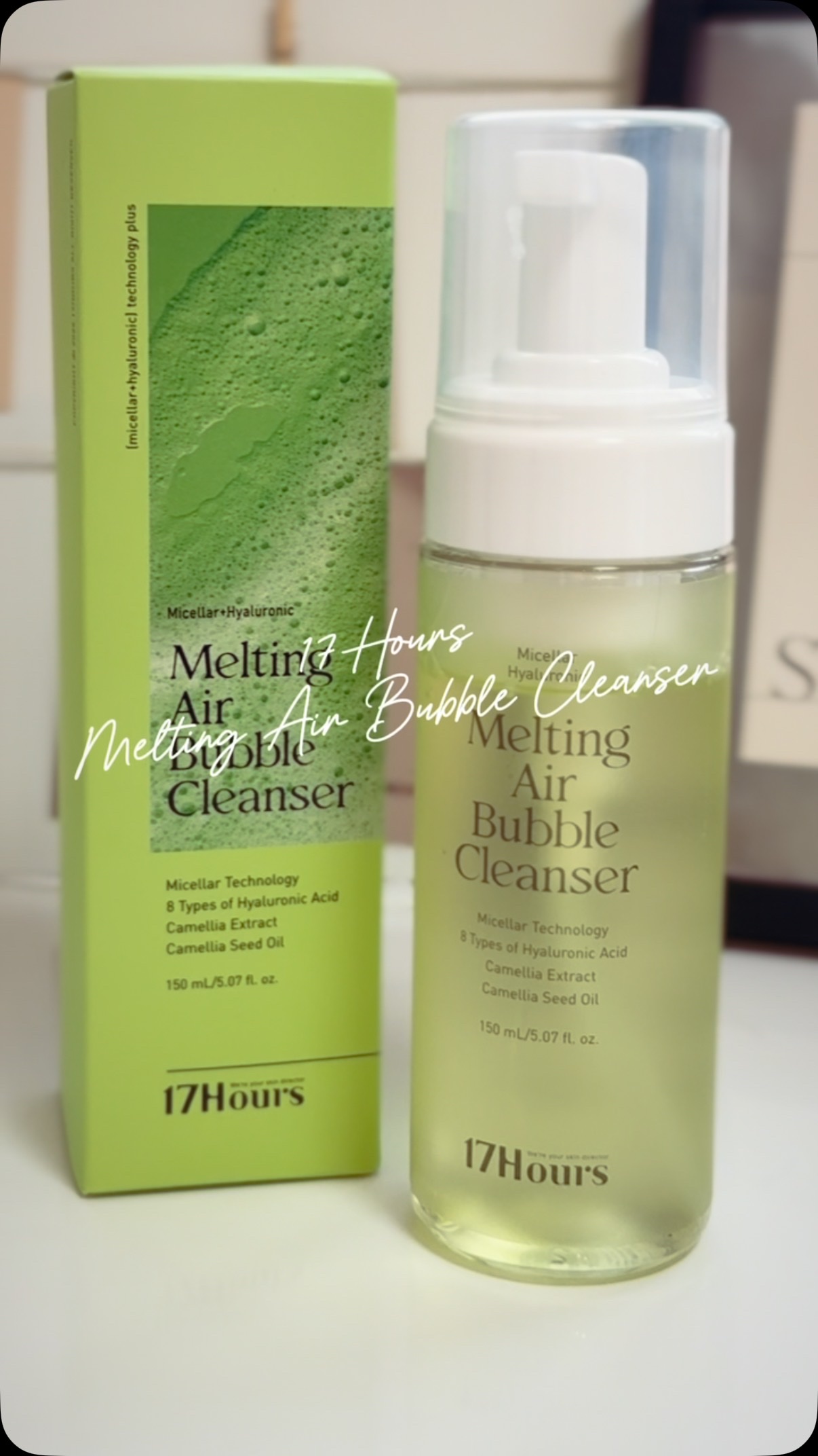 メルティングエアバブルクレンザー/17Hours/その他洗顔料の動画クチコミ4つ目
