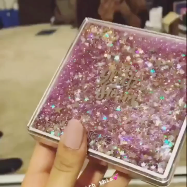 Glitter Storm Eyeshadow Palette/Ciaté London/ジェル・クリームアイシャドウを使ったクチコミ（2枚目）