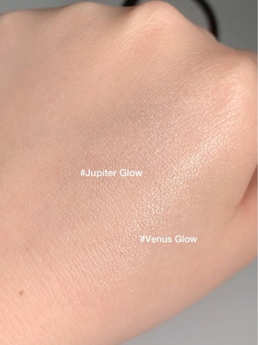 LB マーブルハイライターのクチコミ「LBから発売されているマーブルハイライター✨

▷Venus Glow
イエローベースの肌に馴.....」（3枚目）