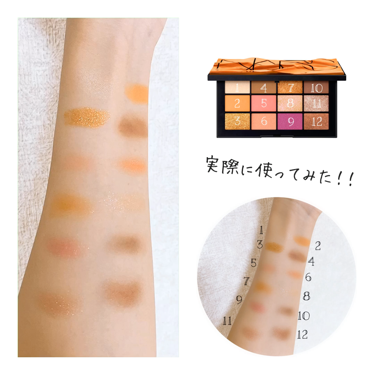 NARS アフターグロー アイシャドーパレットのクチコミ「【限定発売！NARSの新作パレットを使ってみた♥】


多くの雑誌に載っていて売り切れ続出！
.....」（2枚目）