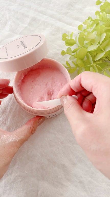 Q+Me スウィート ボム タラソ スクラブ/AGARISM/バスト・ヒップケアの人気ショート動画