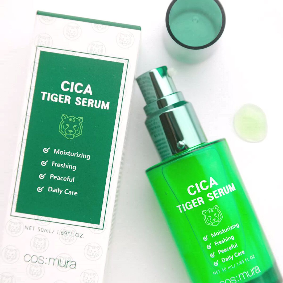 CICA タイガーセラム/cos:mura/美容液を使ったクチコミ（1枚目）