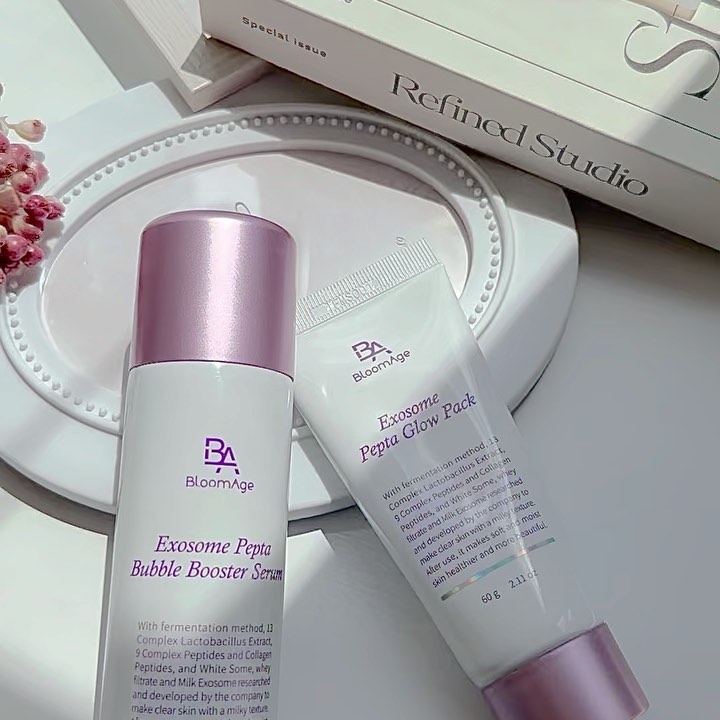 エクソソーム ペプチド グロウ パック/BloomAge/美容液を使ったクチコミ（3枚目）