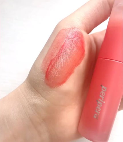 インク ムード ドロップ ティント/PERIPERA/リップグロスを使ったクチコミ(3枚目)