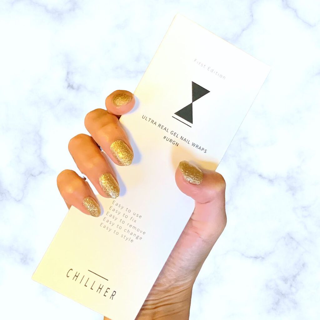 ウルトラリアルジェルネイルラップ/CHILLHER/ネイルチップ・パーツを使ったクチコミ（1枚目）