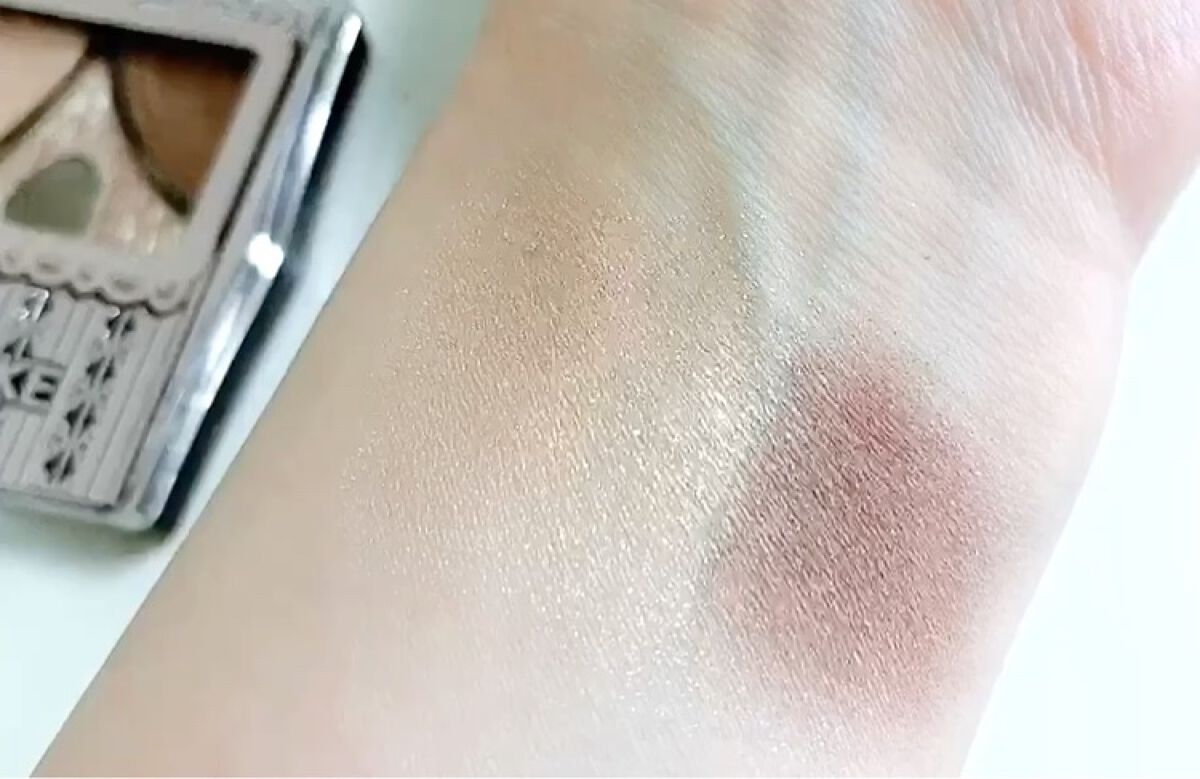 ジューシーピュアアイズ/キャンメイク/アイシャドウパレットを使ったクチコミ（3枚目）