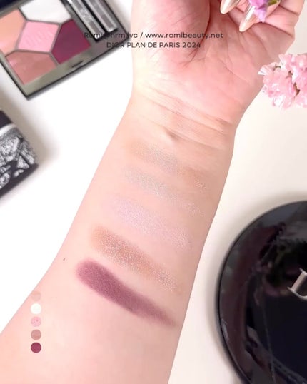 【旧】ディオールショウ サンク クルール(プラン ドゥ パリ コレクション限定品)/Dior/アイシャドウの人気ショート動画
