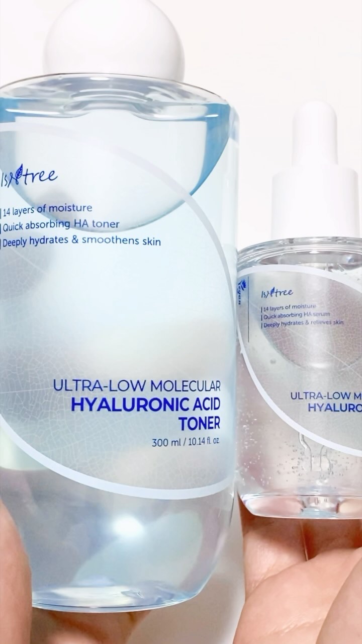 超低分子ヒアルロン酸トナー/Isntree/化粧水の人気ショート動画