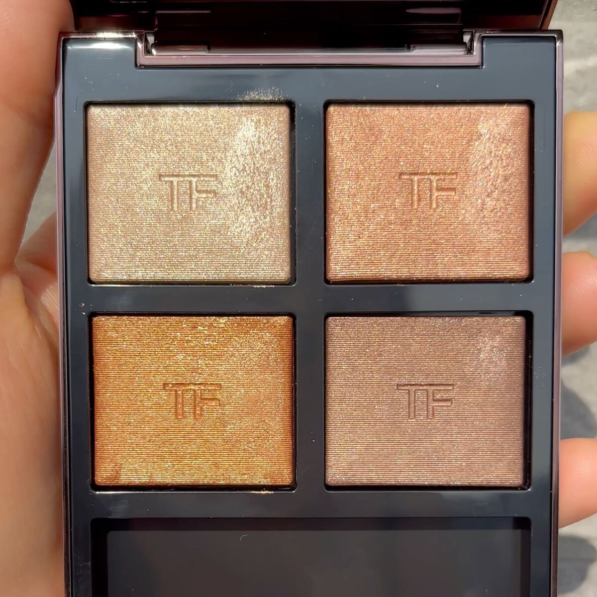 アイ カラー クォード/TOM FORD BEAUTY/アイシャドウパレットを使ったクチコミ（3枚目）