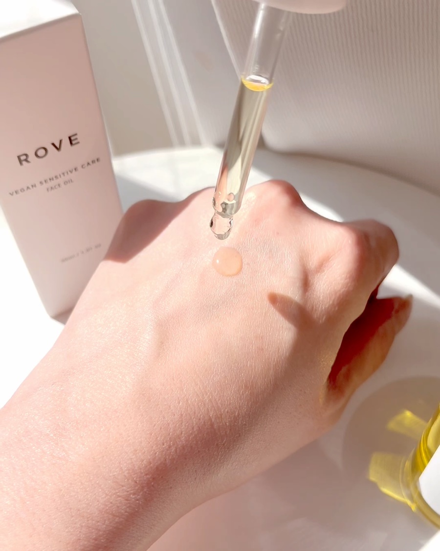 ヴィーガン センシティブケア フェイスオイル/ROVE/フェイスオイルを使ったクチコミ（2枚目）