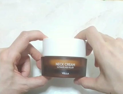 ベラ アルティメットエージ ネッククリーム/VELLA/フェイスクリームの動画クチコミ4つ目