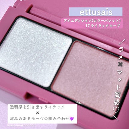 エテュセ アイエディション(カラーパレット)/ettusais/アイシャドウパレットの人気ショート動画