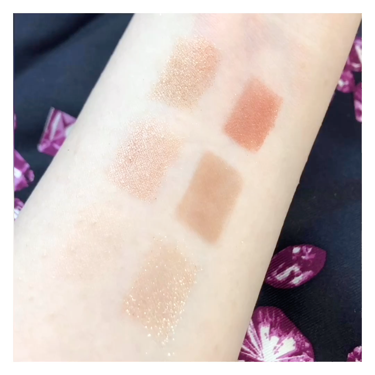 ナーズイスト ウォンテッド ミニアイシャドーパレット/NARS/アイシャドウパレットを使ったクチコミ（3枚目）