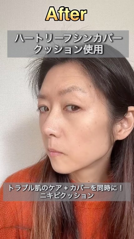 ハートリーフシーンカバークッション/23years old/クッションファンデーションを使ったクチコミ(1枚目)