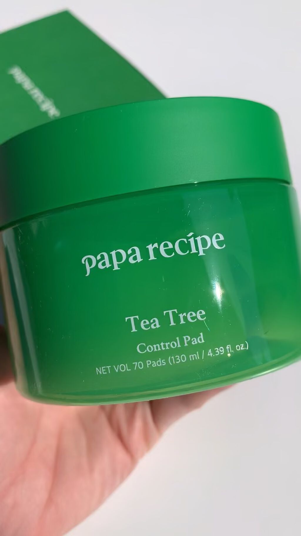 ティーツリーコントロールパッド/PAPA RECIPE/トナーパッドを使ったクチコミ（1枚目）