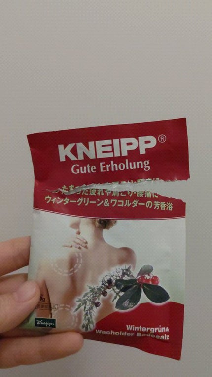 クナイプ グーテエアホールング バスソルト ウィンターグリーン&ワコルダーの香り/クナイプ/無機塩系入浴剤の人気ショート動画