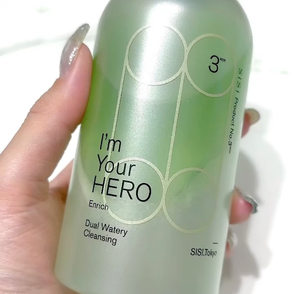 アイムユアヒーロー エンリッチ/SISI/クレンジングウォーターを使ったクチコミ（3枚目）