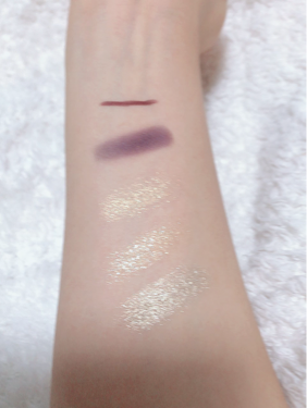 シャイニーシャドウ N/excel/単色アイシャドウを使ったクチコミ（2枚目）