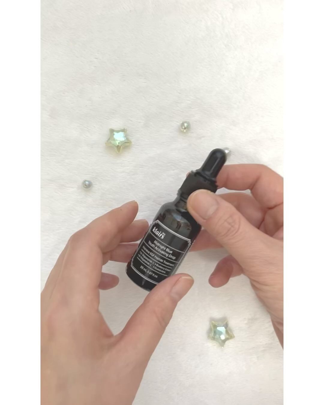 ミッドナイトブルーカーミングクリーム/Klairs/フェイスクリームを使ったクチコミ（3枚目）