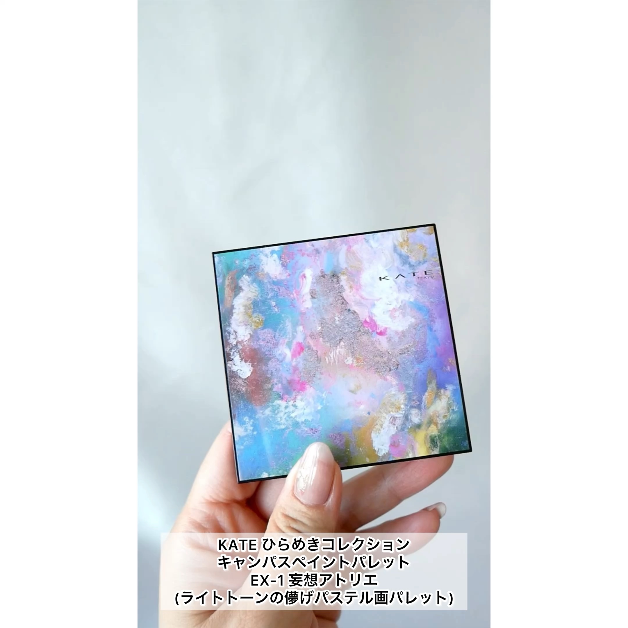キャンバスペイントパレット/KATE/マルチパレットの動画クチコミ1つ目