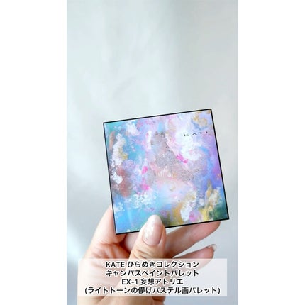 キャンバスペイントパレット/KATE/マルチパレットを使ったクチコミ(1枚目)