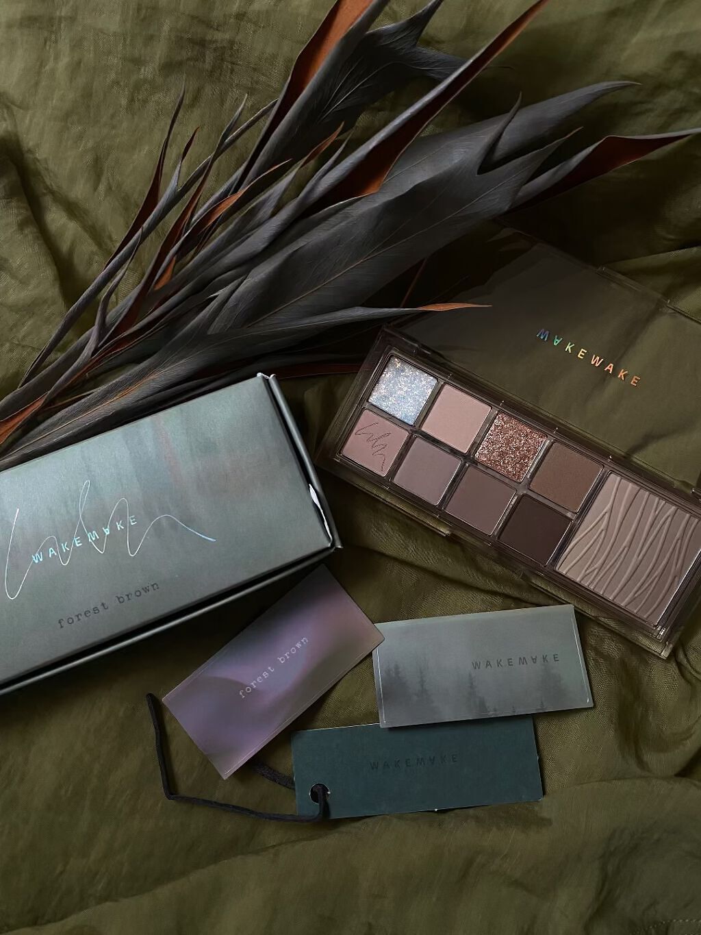 ミックスブラーリングアイパレット/wakemake/マルチパレットを使ったクチコミ（1枚目）