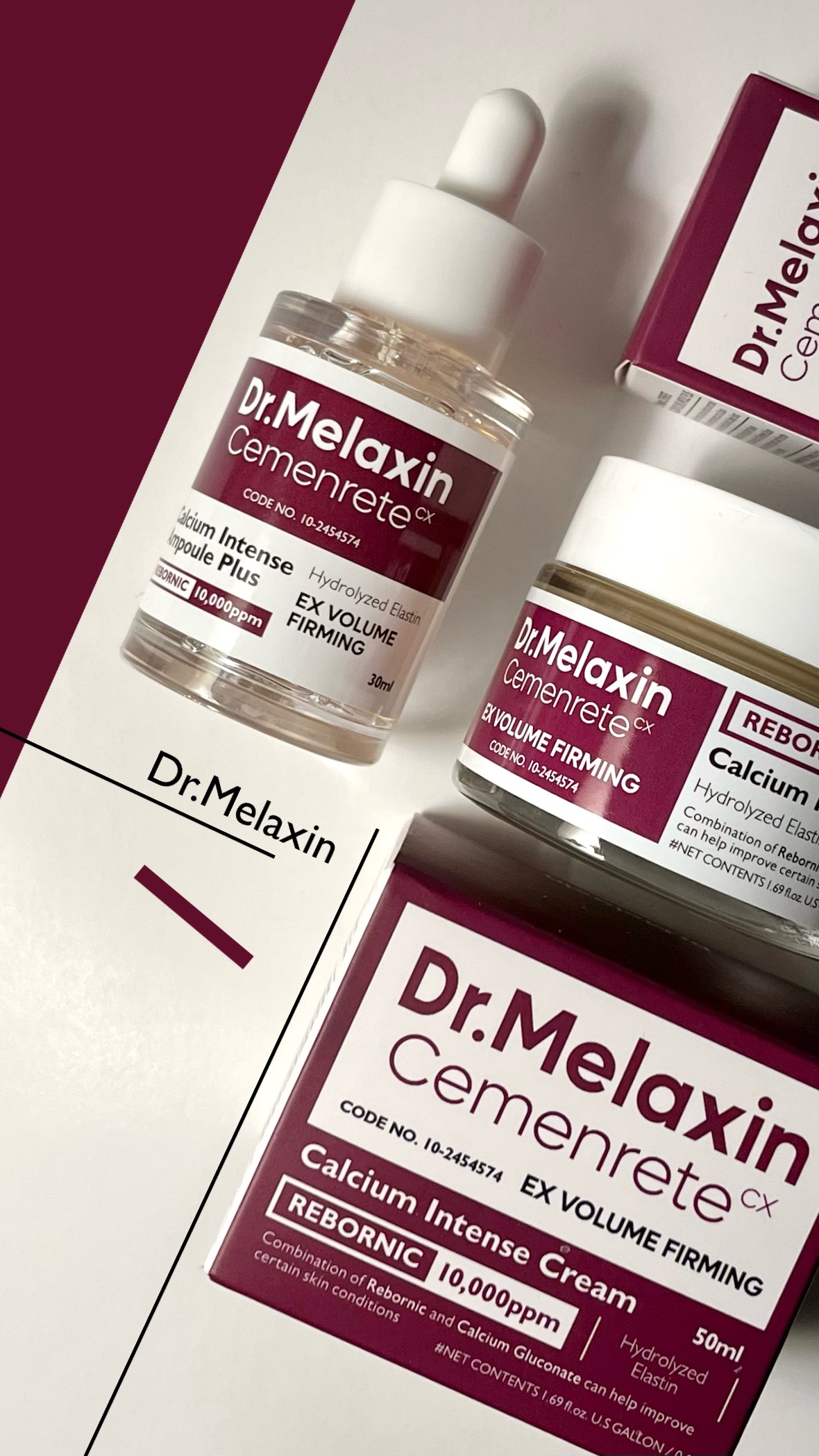 Cemenrete Calcium Intense Cream/Dr.Melaxin/フェイスクリームの人気ショート動画