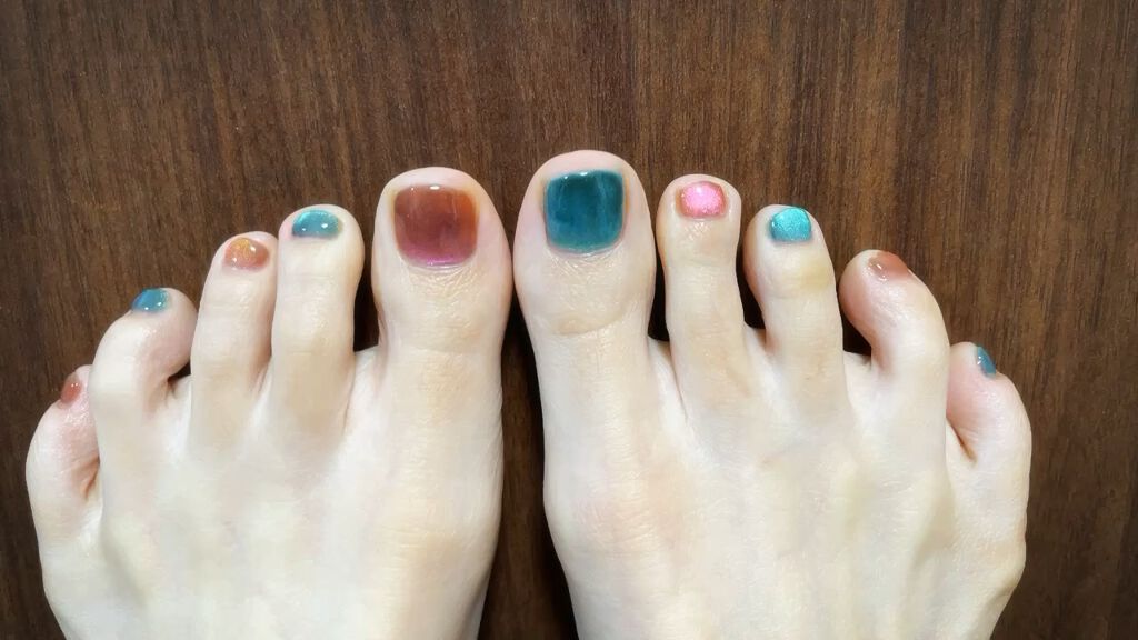 Re:gel カメレオンマグネットジェル/Beach/ジェルネイルを使ったクチコミ（1枚目）