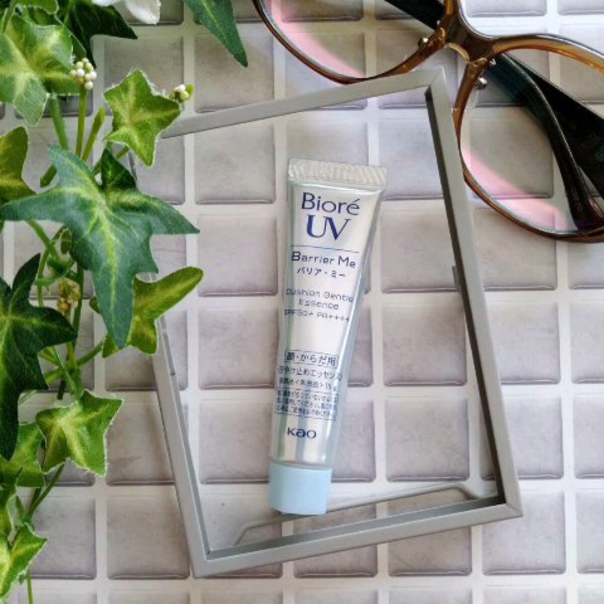 ビオレUV バリアミー クッションジェントルエッセンス		/ビオレ/日焼け止めクリームの動画クチコミ4つ目