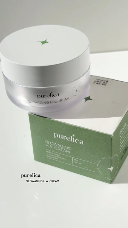 スローエイジングH.A.クリーム/Purelica/フェイスクリームの人気ショート動画