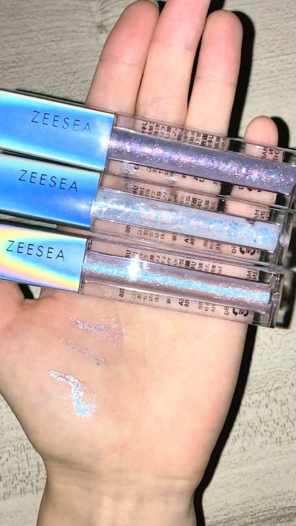 ダイヤモンドシリーズ 星空リキッドアイシャドウ/ZEESEA/リキッドアイシャドウの人気ショート動画