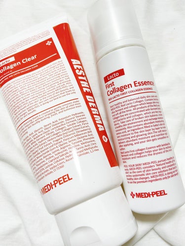 MEDIPEEL レッドラクトファーストコラーゲンエッセンスのクチコミ「────────────
⁡
✓𝐌𝐄𝐃𝐈𝐏𝐄𝐄𝐋
☑︎レッドラクトコラーゲンクリア・・・224.....」（1枚目）