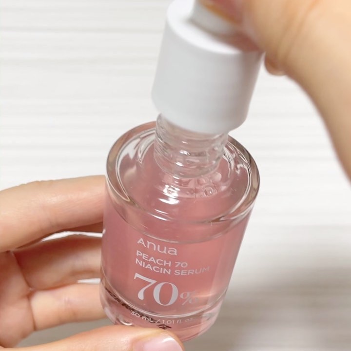 桃70%ナイアシンセラム/Anua/美容液を使ったクチコミ（3枚目）