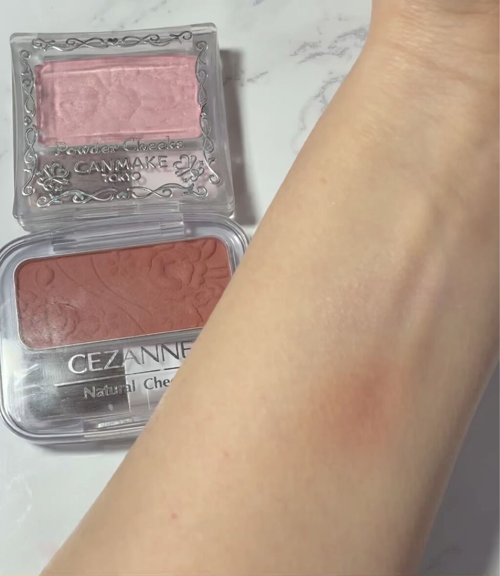 【旧品】パウダーチークス/キャンメイク/パウダーチークを使ったクチコミ（2枚目）