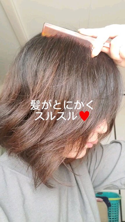 ディープモイスト シャンプー&ヘアトリートメント ミニマスクパック付 ミント限定キット2020/アミノメイソン/その他キットセットを使ったクチコミ(3枚目)