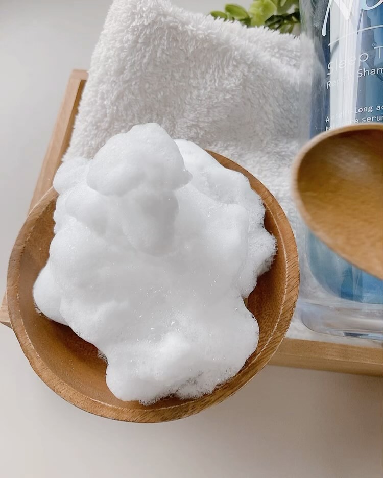 スリープテック リペア シャンプー／ヘアトリートメント/NeNe Night/市販シャンプーを使ったクチコミ（3枚目）