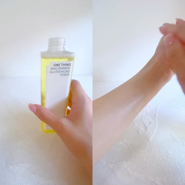 ナイアシンアミドグルタチオントナー/ONE THING/化粧水を使ったクチコミ（3枚目）