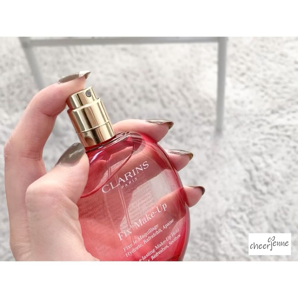 フィックス メイクアップ/CLARINS/ミスト状化粧水を使ったクチコミ（2枚目）
