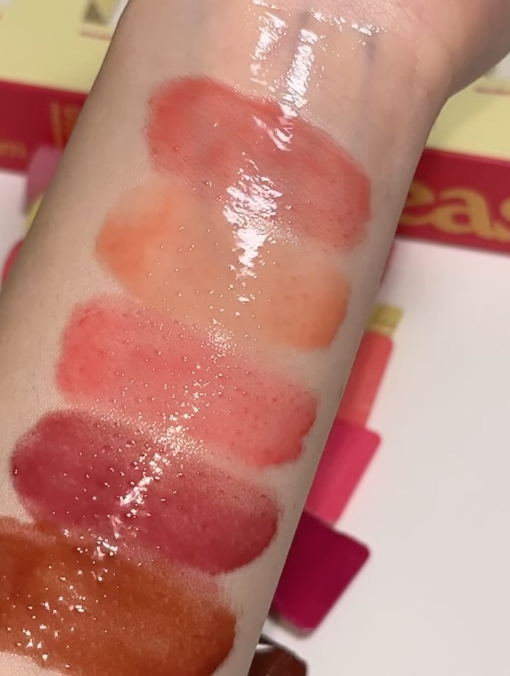Sunset Dazzle Gloss Balm/unleashia/リップグロスの動画クチコミ2つ目