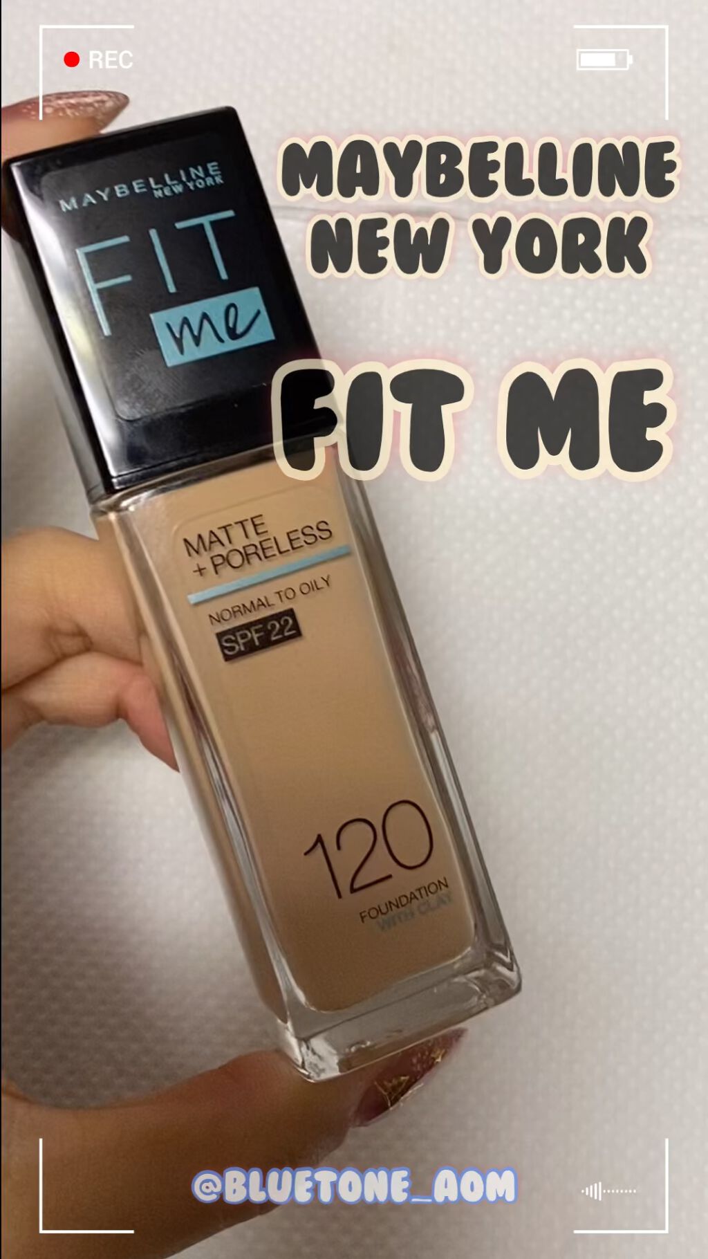 フィットミー リキッドファンデーション R/MAYBELLINE NEW YORK/リキッドファンデーションを使ったクチコミ（1枚目）