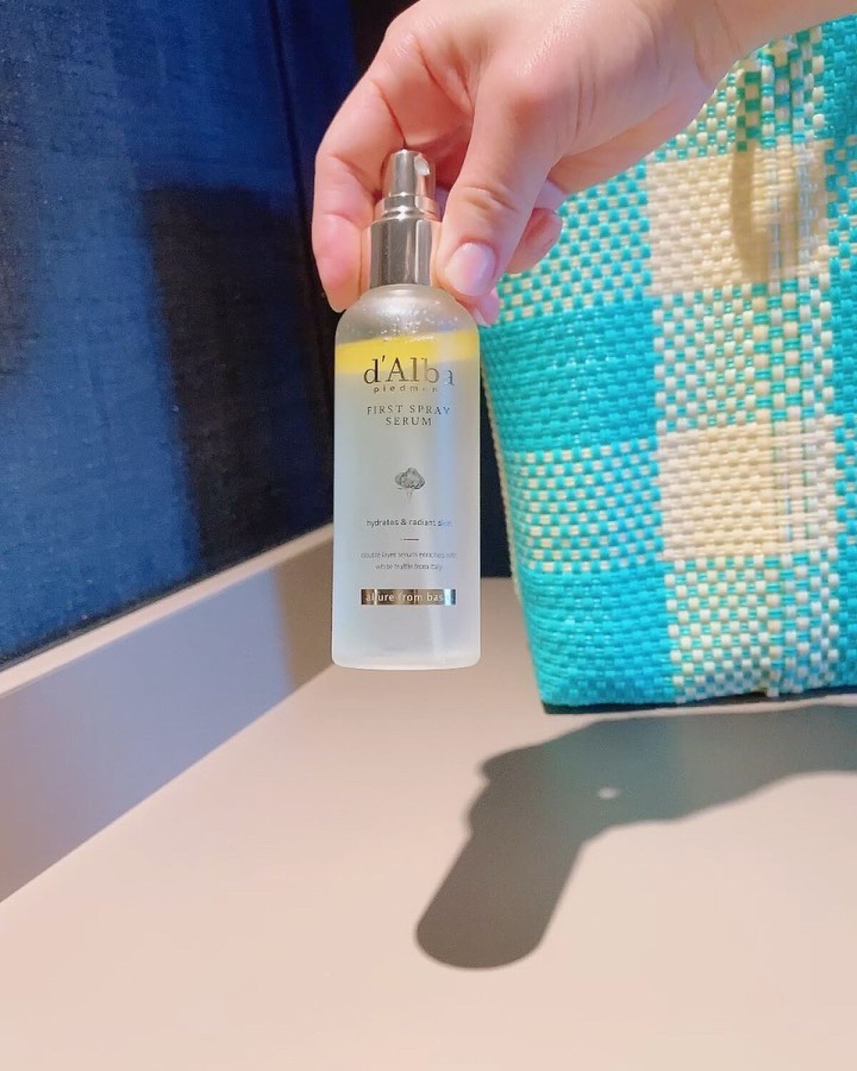 ダルバ ホワイトトリュフファーストスプレーセラム/ダルバ/ミスト状化粧水を使ったクチコミ（2枚目）