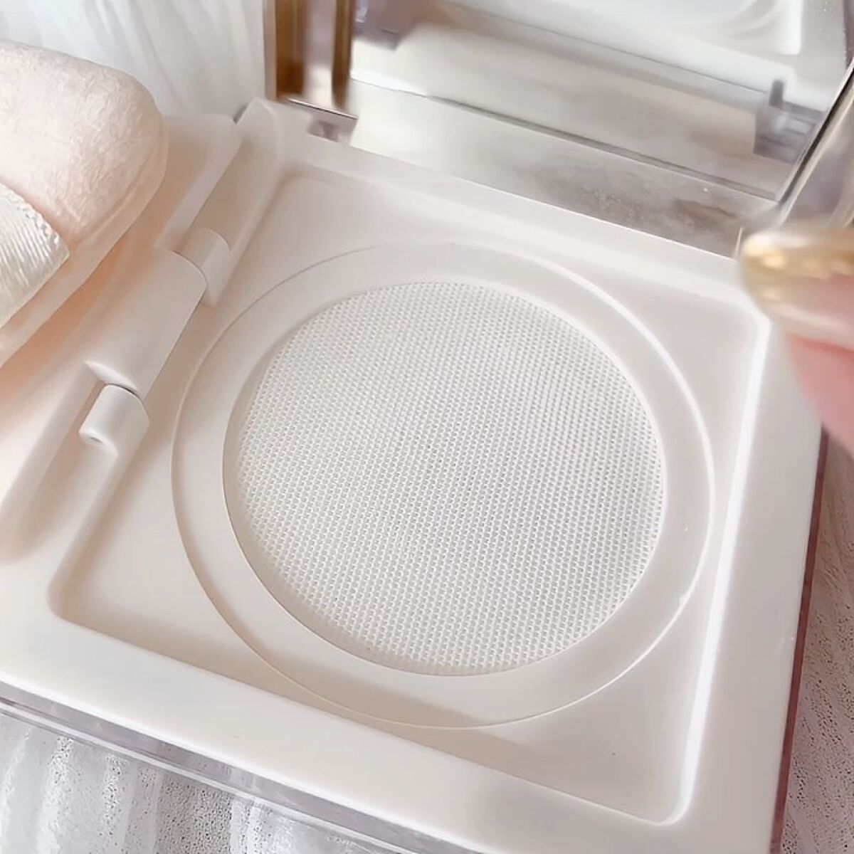 トランスルーシェントブルーリング ルースパウダー/PERFECT DIARY/ルースパウダーを使ったクチコミ（3枚目）