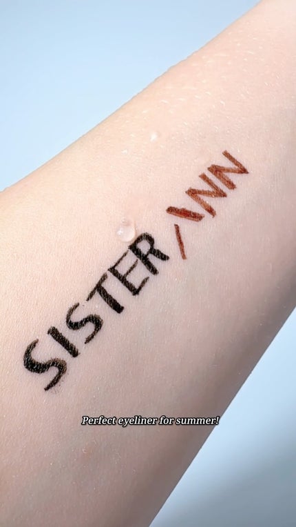 リキッドブラシペンアイライナー/SISTER ANN/リキッドアイライナーの人気ショート動画