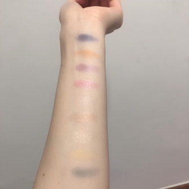 UR GLAM　BLOOMING EYE COLOR PALETTE/U R GLAM/アイシャドウパレットを使ったクチコミ（4枚目）