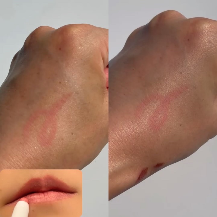 ドットオンムードワンウェイグロイティント/Heart Percent/リップティントを使ったクチコミ（3枚目）